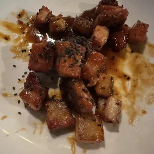 Pork Belly Burnt ends.  Wow !!!