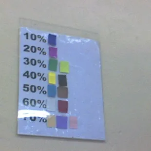 colored sale tags