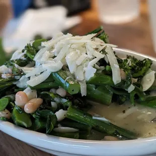 Broccolini and white beans