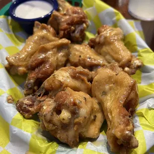 Garlic Parm Wings