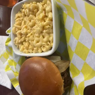 Smash Burgers and Mac n Cheese