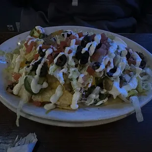 Half order of nachos