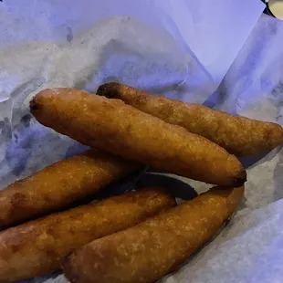 Fried pickle spears