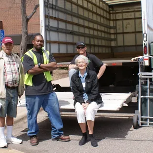 Tech Dump recycle day at Calvary Center Cooperative