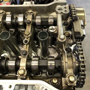 Engine tear down and rebuild.