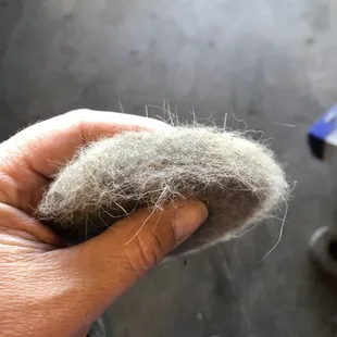 An example of the poor design for Prius C cool air vent for HV battery cooling fan. This will kill a battery!