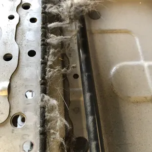 Another dirty, lint and hair filled HV battery.