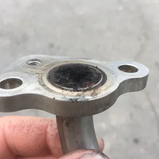 Clogged EGR tube in Gen 3 Prius.