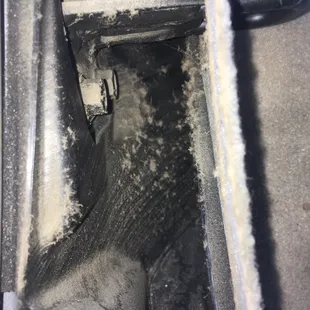 This is the air intake vent for HV battery cooling fan. Take a flashlight and shine in vent port at the rear passenger door. Is yours dirty?