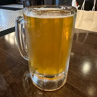 A nice full beer!
