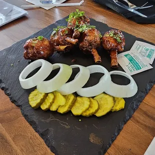 Chicken lollipops