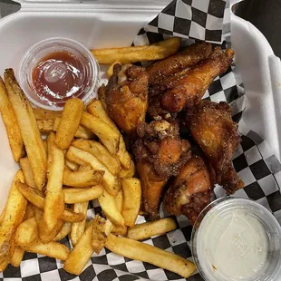 Honey Lemon Pepper Wings