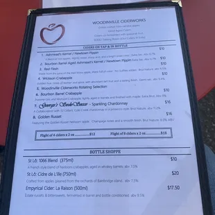 More menu