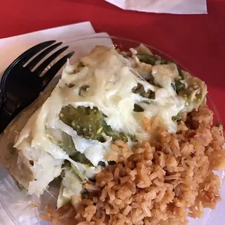 Enchiladas Verdes