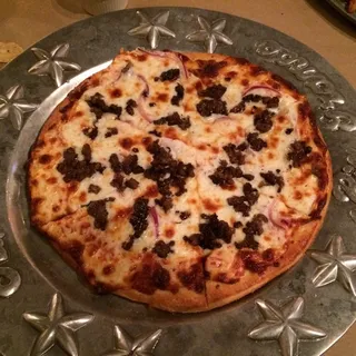 Cheeseburger Pizza