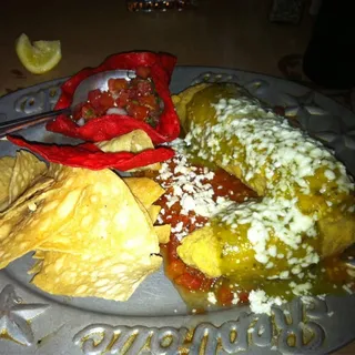 Stuffed Chile Fritos