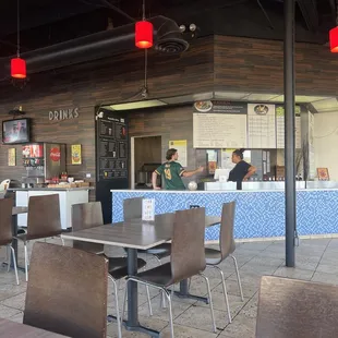 Dining area