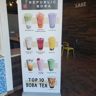 Top 10 boba drinks