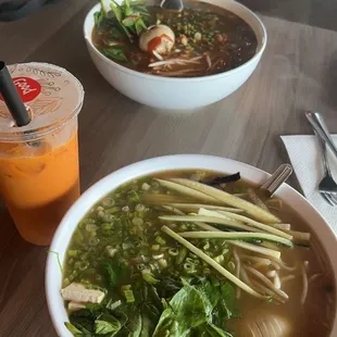 Miso Ramen, Thai Tea, &amp; Spicy Miso