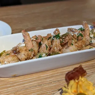 Chili Lime Shrimp were delicious and had a nice kick to them.