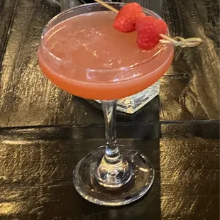 Raspberry cocktail