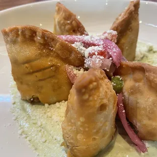 Crispy Chicken Empanadas Lunch