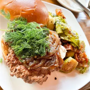 Lamb Village Burger