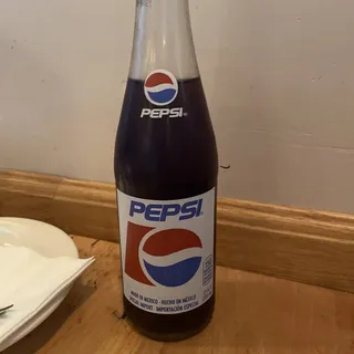 Mexican Glass Bottled Pepsi Cola