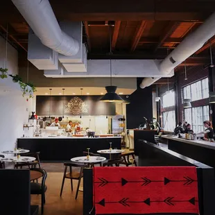 Interior of new location