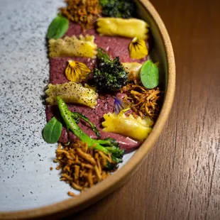 A beautiful dish on the Spring Tasting Dinner, 2023.