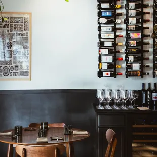 Our restaurant interior in the Dining Room.