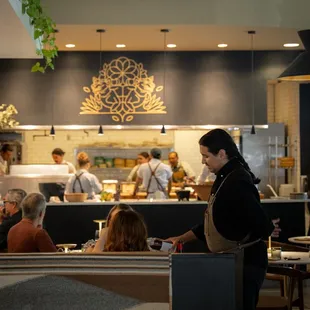 Interior of our Dining Room during service.