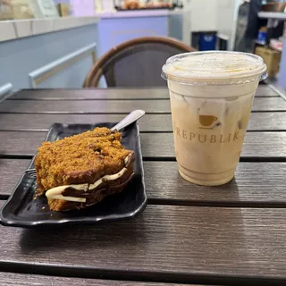 *Ice Cold Cloud Pistachio Latte