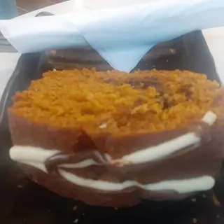 Pumpkin Nutella cake