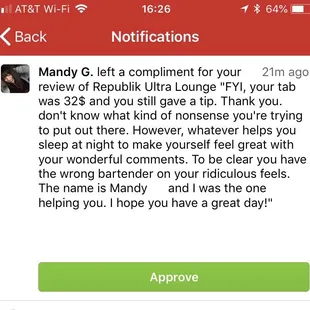 Very unprofessional response from one of their incompetent employees. Hopefully management can refund the fraudulent charge of $80