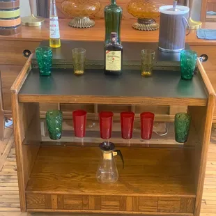 Lane Flip top bar on casters