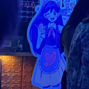 mari from omori cardboard cutout