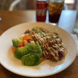 Fried Chicken Rice Bowl