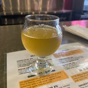 1st timers @ Rescue Brewing tried new flavors &amp; must say beer is great but service w/ this serving crew is 100% amazing.