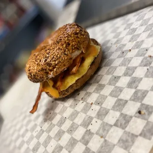 Breakfast sandwich