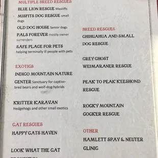 Over $37,000 donated to these these groups last year alone to rescue groups animal clinics.