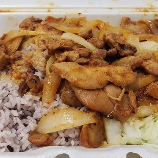 Spicy grilled chicken. SO GOOD.