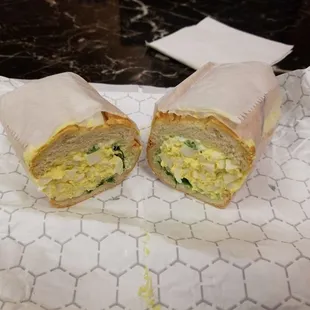 Egg salad sub