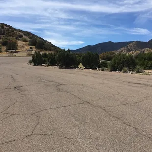 Plenty of space to park