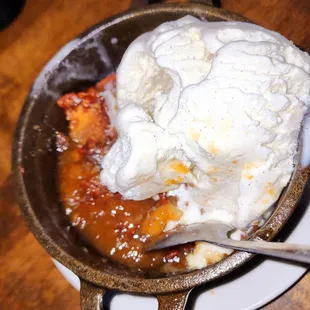Brick Oven Fired Pecan Cobbler!- Okay, this is probably one of the best desserts ever!!