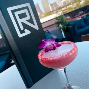 Rooftop Bar Cocktails