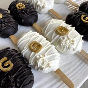 chocolate covered ice creams
