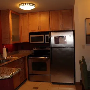 Two bedroom suite, kitchen