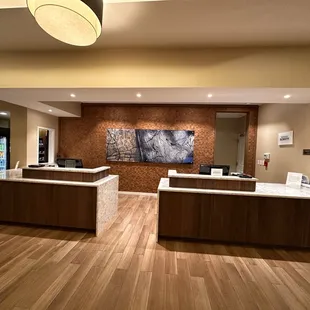 Front desk