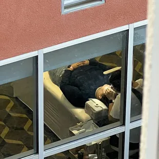 I guess in California you not only pay for the room but pay facials at a residence inn!! Lol